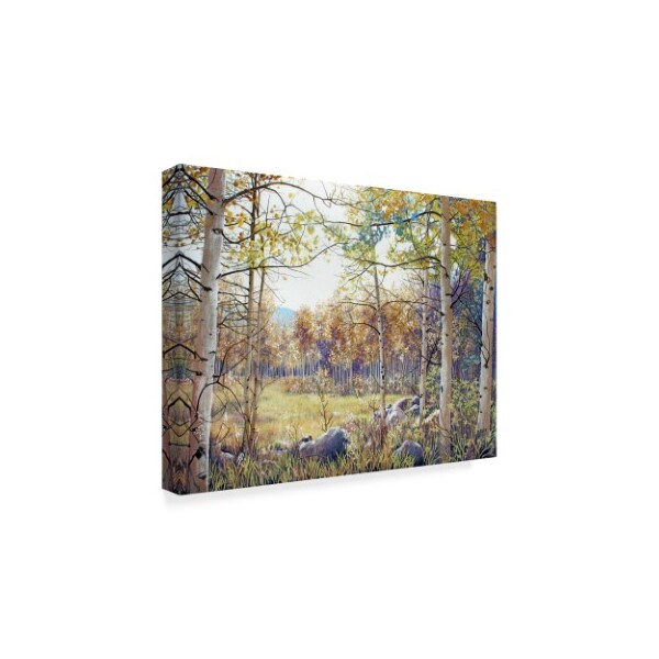 Carol J Rupp 'Valley Of The Utes Autumn' Canvas Art,35x47